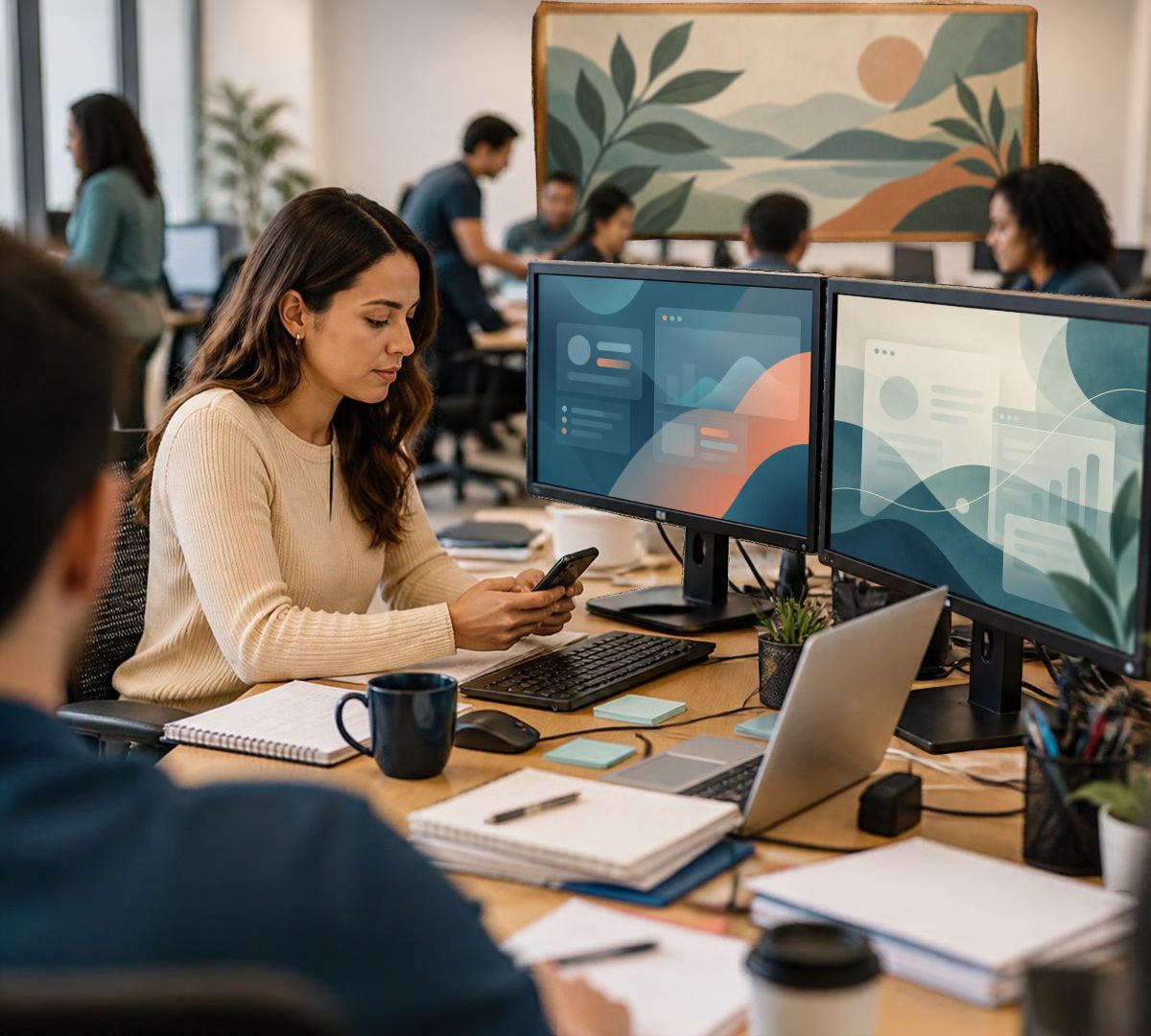 Digital alerts and workplace distractions